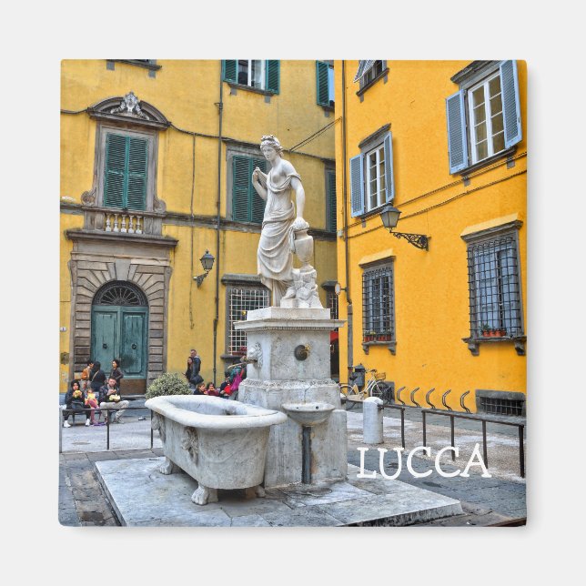 Imã Fontana della Pupporona, Lucca, Itália (Frente)