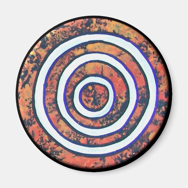 Imã Fonte de água - Parede de Cavernas 3B - Magnet (Frente)