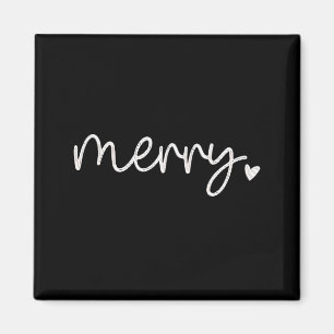 Imã Fonte de Script Minimalista de Natal Feliz Xmas Fé