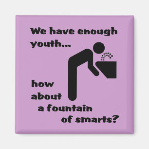 Imã Fonte do humor engraçado do ímã dos Smarts