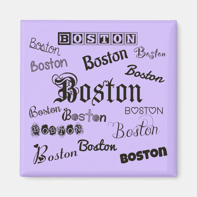 Imã Fontes de Boston na Lavanda (Frente)