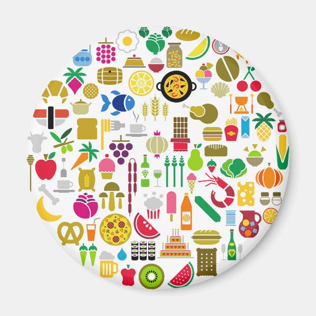 Imã food magnet (Frente)