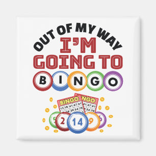 Imã Fora do meu caminho Eu vou para o Bingo