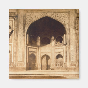 Imã Fora do Taj Mahal, ilustrado provavelmente 'no pH