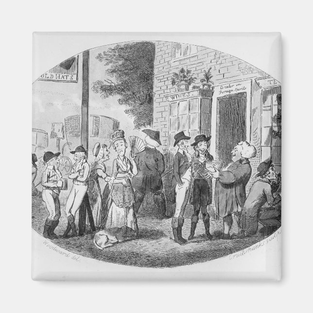 Imã Fora do velho tapete de chapéus (Frente)