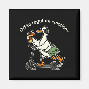 Imã Fora para regular emoções ganso mental bobo engraç