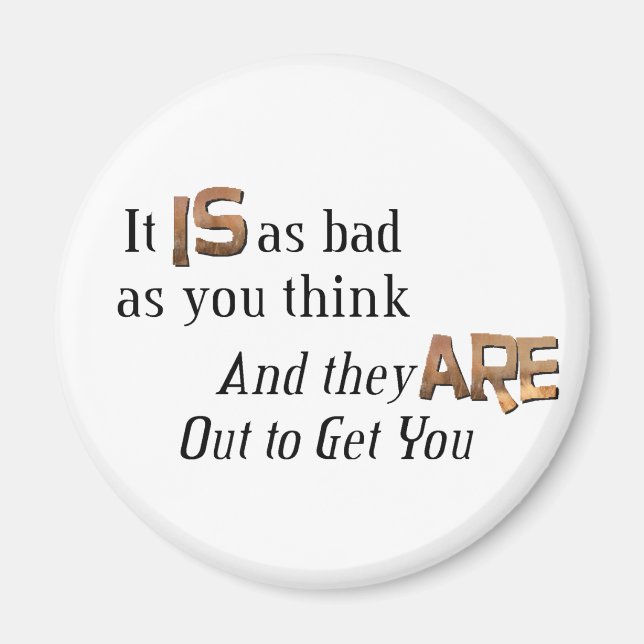 Imã Fora para te pegar (Frente)