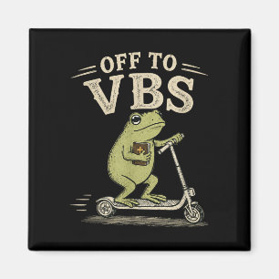 Imã Fora para vbs divertido sapo cristão religioso fé