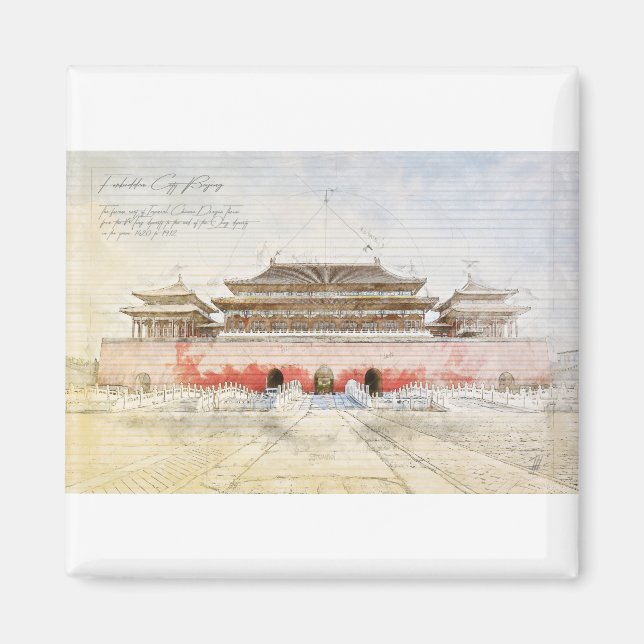 Imã Forbidden City pequim (Frente)