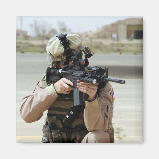 Imã Força Aérea dos EUA conduz a segurança (Frente)