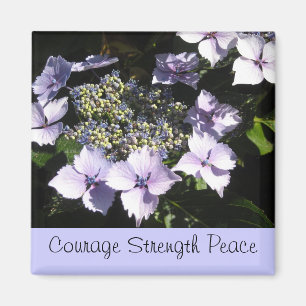 Imã Força - Hydrangeas malva