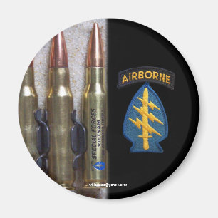 Imã forças especiais, correção verde de berets vietnam