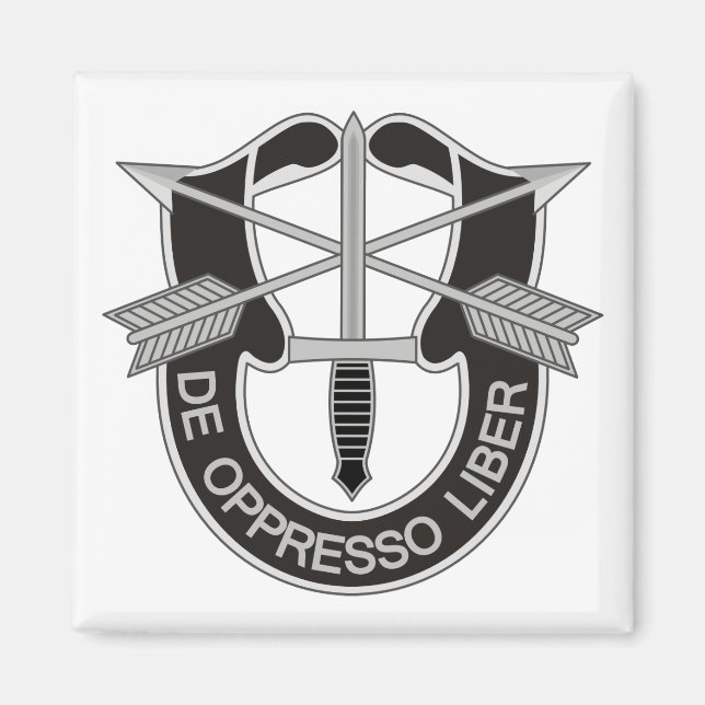 Imã Forças Especiais SF De Oppresso Liber (Frente)