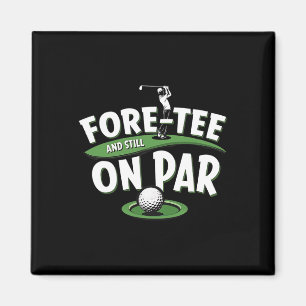 Imã Fore-tee Ainda No Par 40º Aniversário Golfista Ama
