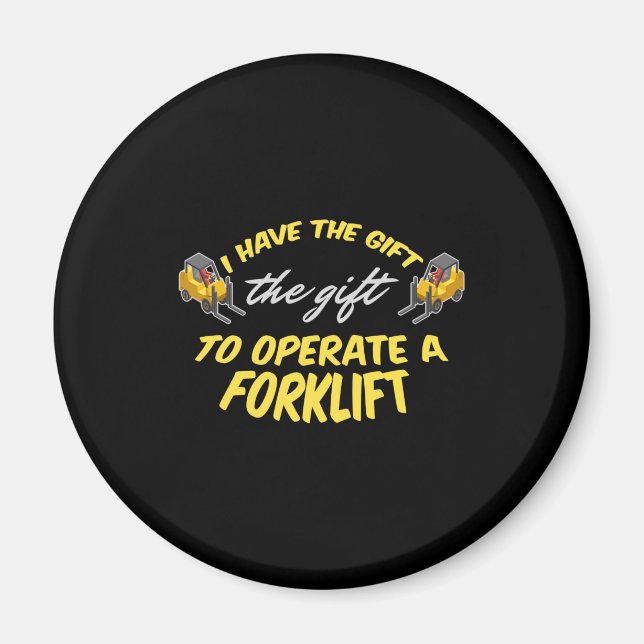 Imã Forklift Gift (Frente)