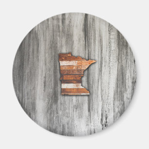 Imã Forma de Minnesota Rústica