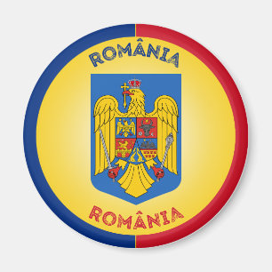 Imã Forma do Círculo Casaco de Armas da Romênia