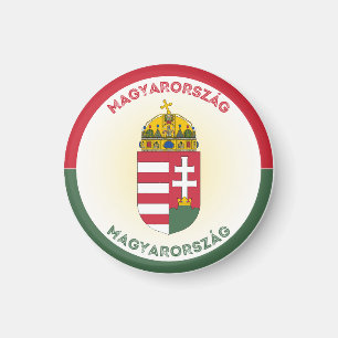 Imã Forma do Círculo de Casaco de Armas da Hungria