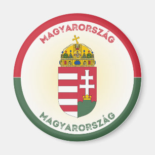 Imã Forma do Círculo de Casaco de Armas da Hungria