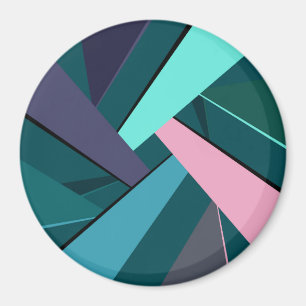 Imã Forma Geométrica abstrato 6