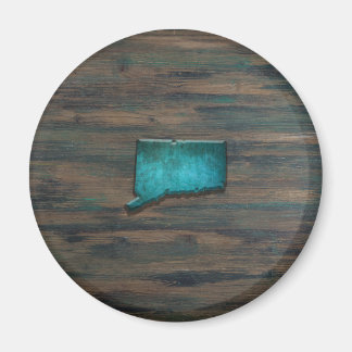 Imã Forma Rustic Teal Connecticut