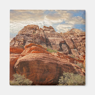 Imã Formação rochosa do Red Rock Canyon em Las Vegas N