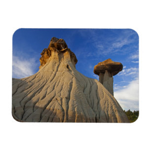 Ímã Formações de Badlands no Parque Estadual Makoshika
