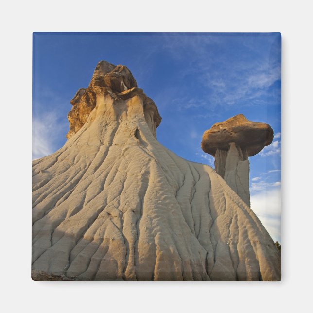 Imã Formações de Badlands no Parque Estadual Makoshika (Frente)