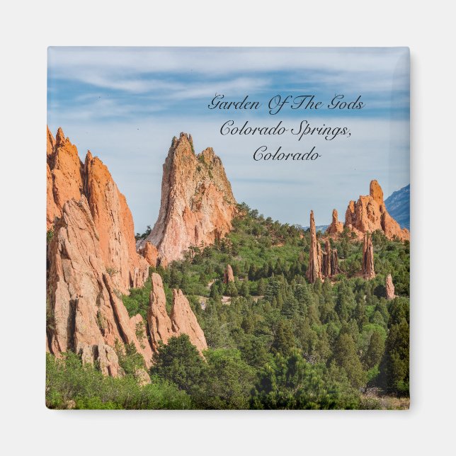 Imã Formações de Catedral Espires do Colorado Magnet (Frente)
