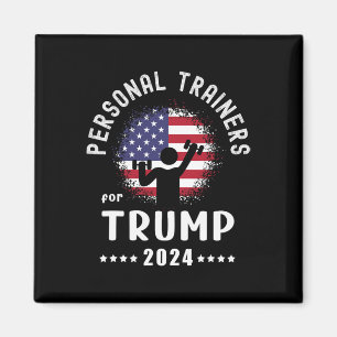 Imã Formadores Para Trump 2024 American Flag Vote Trum