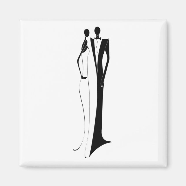 Imã Formal de recepción para a novia y el novio (Frente)