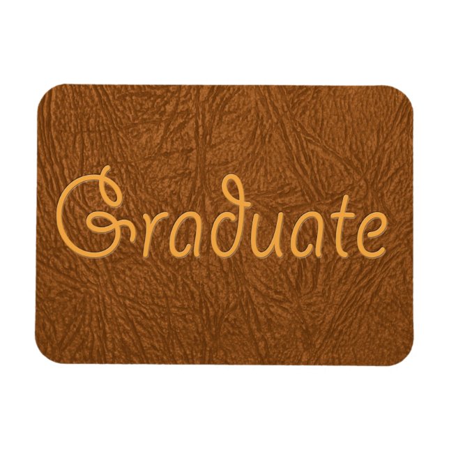 Ímã Formando Brown Cowhide Leather Textura (Horizontal)