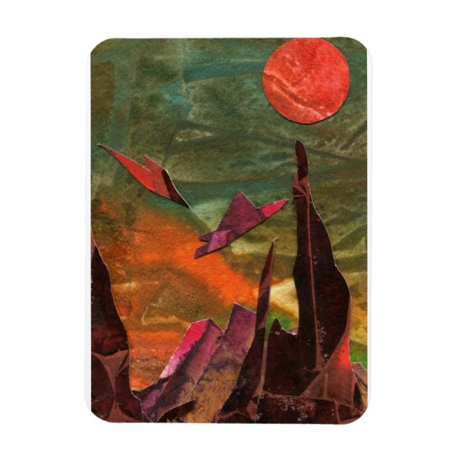 Ímã Formas de vida alienígena em voo das "Aves de Fogo (Vertical)