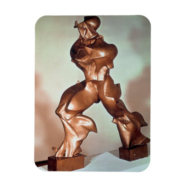 Ímã Formas únicas de continuidade no espaço, 1913 (bro (Vertical)