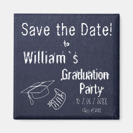 Imã Formatação Rústica Simples de Pedra Azul