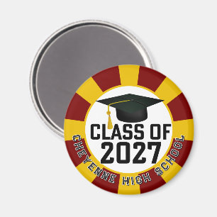 Imã Formatura da turma de 2027 de Letterman