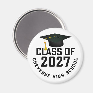 Imã Formatura da turma de 2027 de Letterman