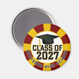 Imã Formatura da turma de 2027 de Letterman