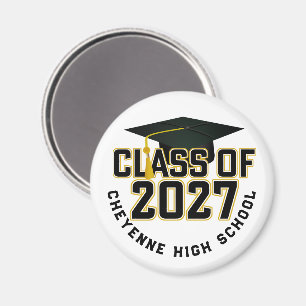 Imã Formatura da turma de 2027 de Letterman