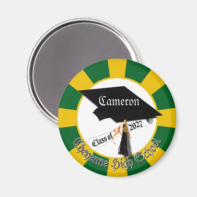 Imã Formatura da turma de Diploma de 2027 (Front/Back)