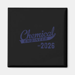 Imã Formatura de Engenheiro Químico 2026 Premium Tri-b