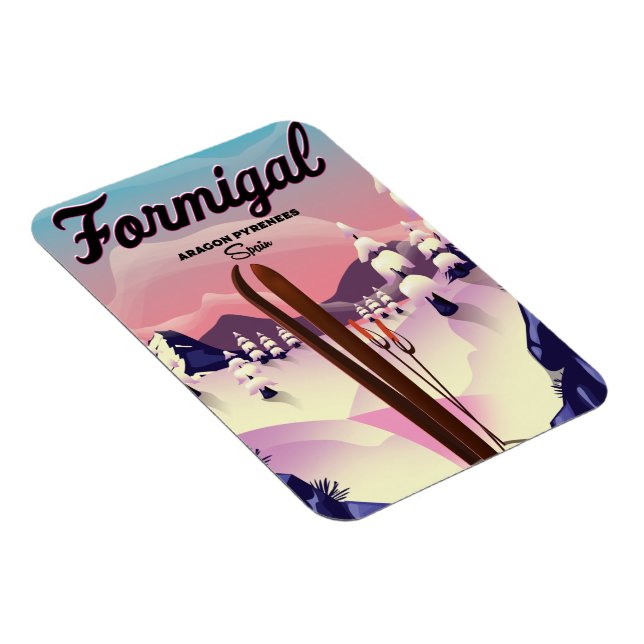 Ímã Formigal Aragon Espanha de esqui. (Lado Direito)