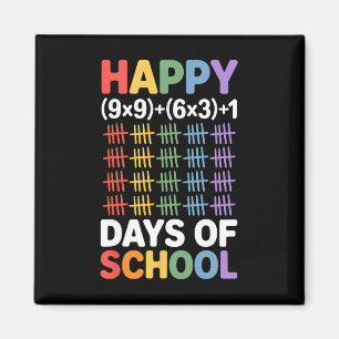 Imã Fórmula Matemática 100 Dias De Escola Professor De