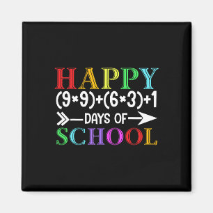Imã Fórmula Matemática Feliz 100 Dias De Escola Matemá