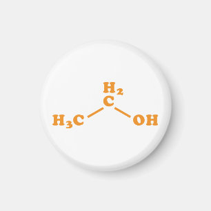 Imã Fórmula Química Molecular De Etanol E Álcool