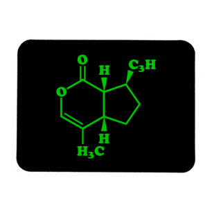 Ímã Fórmula Química Molecular de Nepetalactona de Ca