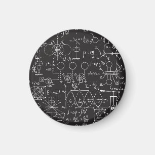 Imã Fórmulas Científicas: Padrão de Cálculos do Quadro