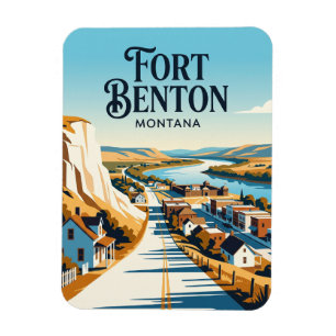 Ímã Fort Benton EUA