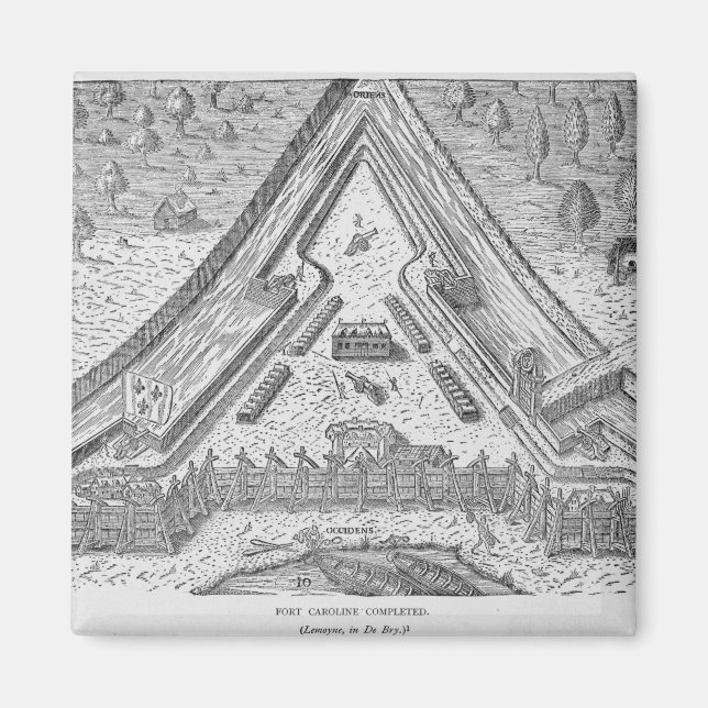 Imã Fort Caroline Concluída (Frente)