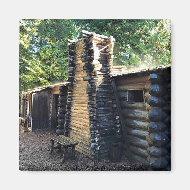 Imã Fort Clatsop, Astoria, Oregon (Frente)